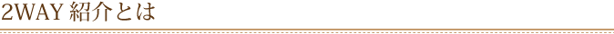2way紹介とは